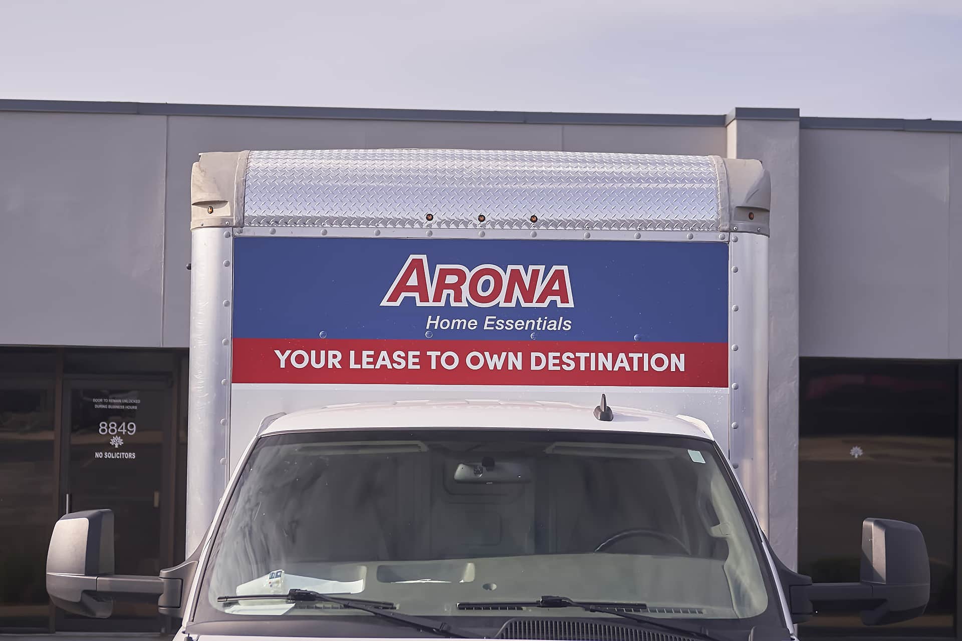 BluSky Construction pickup with clean logo, lettering and stripe graphics